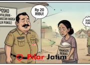 Bantuan Pangan Diduga Dipungli, Warga Desa Sepanjang Tebus Beras 5 Kg Rp20 Ribu