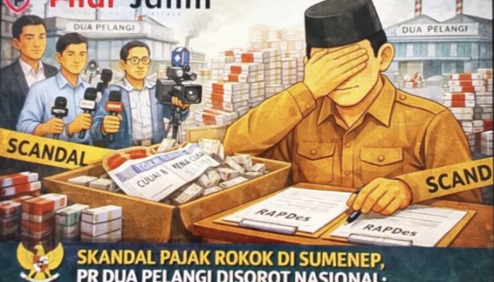 Skandal Pajak Rokok di Sumenep, PR Dua Pelangi Disorot Nasional: Negara Diduga Dirugikan, Otoritas Dinilai Abai