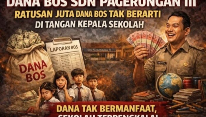 Dana BOS Ratusan Juta Diduga Digerogoti, SDN Pagerungan Besar III Terbengkalai dan Kepala Sekolah Bungkam