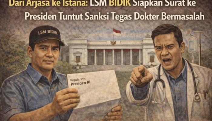Dari Arjasa ke Istana: LSM BIDIK Siapkan Surat ke Presiden Tuntut Sanksi Tegas Dokter Bermasalah