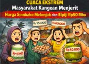 Warga Kepulauan Tercekik, Cuaca Ekstrem Lumpuhkan Pasokan Sembako