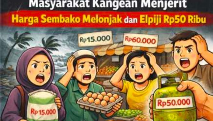 Warga Kepulauan Tercekik, Cuaca Ekstrem Lumpuhkan Pasokan Sembako