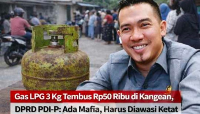 LPG Tembus Rp50 Ribu di Kangean, DPRD PDI-P: Cabut Izin Penjual Nakal, Mafia Harus Dibongkar