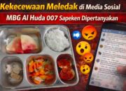 Menu MBG SPPG Al Huda 007 Sapeken Disorot Warganet, Penerima Manfaat Ungkap Kekecewaan