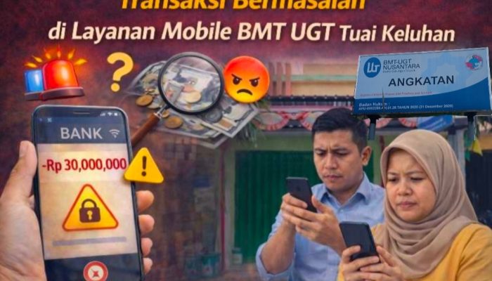 Nasabah BMT UGT Nusantara di Desa Angkatan Kehilangan Rp30 Juta, Sistem Mobile Dipertanyakan