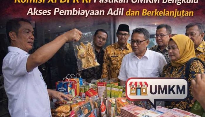 Fauzi Amro Dorong Penguatan TPAKD untuk UMKM Bengkulu”