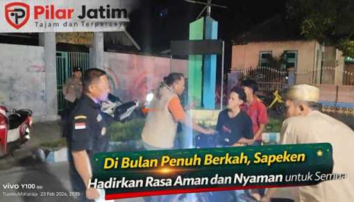 Jelang Ramadhan, Pemdes Sapeken Bersama Koramil dan Polsek Tertibkan Pengendara Demi Keselamatan Warga