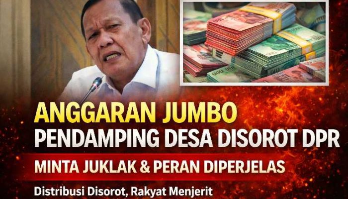 DPR RI Soroti Anggaran Rp1,27 Triliun untuk Pendamping Desa, Minta Peran Diperjelas dan Tak Sekadar Formalitas