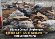 Limbah Domestik dan B3 Diduga Cemari Lingkungan, Aktivitas PT SAI di Gondang Disorot Warga