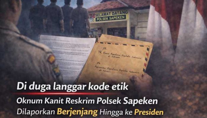 Diduga Langgar Kode Etik, Oknum Kanit reskrim Polsek Sapeken dilaporkan Berjenjang Hingga ke Presiden