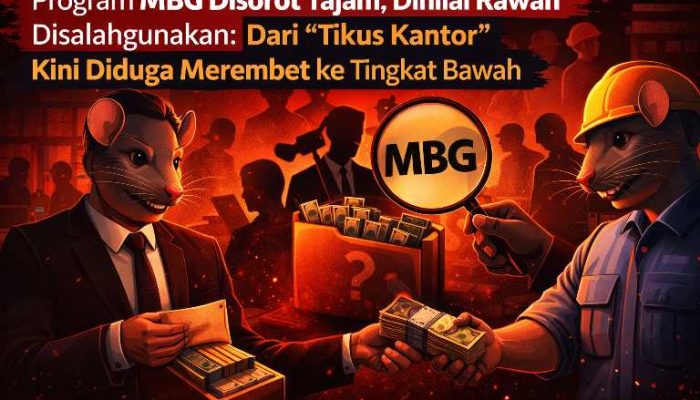Program MBG Disorot Tajam, Dinilai Rawan Disalahgunakan: Dari “Tikus Kantor” Kini Diduga Merembet ke Tingkat Bawah
