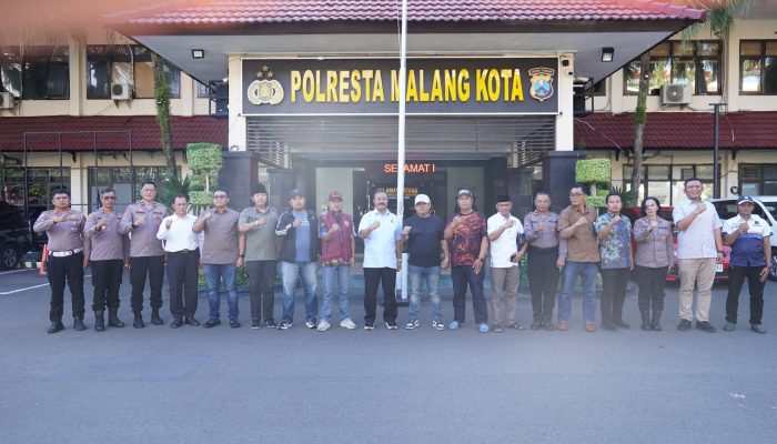 Polresta Malang Gandeng Ormas, DPC Madas Malang Raya Tekankan Sinergi Jaga Kondusifitas
