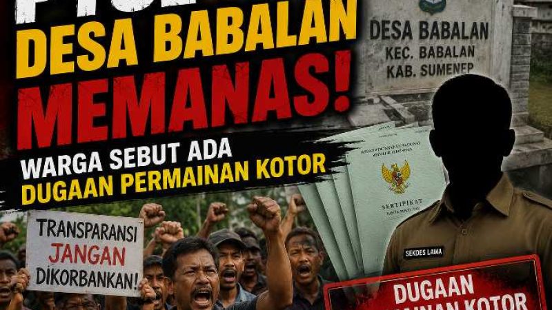 Dugaan Pungli PTSL Meledak, Mantan PLT Sekdes Babalan Bungkam Saat Warga Menuntut Kepastian