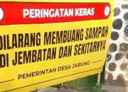 Viral Tak Cukup, Sampah Bawah Jembatan Masih Menyengat Menghantui Warga Desa Jabung