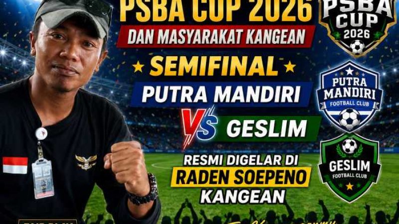 Daeng Apresiasi PSBA dan Masyarakat Kangean, Semifinal Putra Mandiri vs Geslim Resmi Digelar di Raden Soepeno