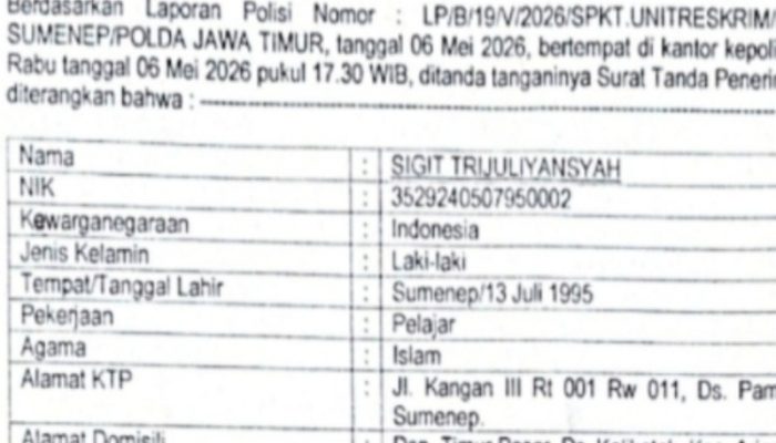 Pengeroyokan di Kangean Dilaporkan ke Polisi, Korban Minta Pelaku Segera Ditangkap