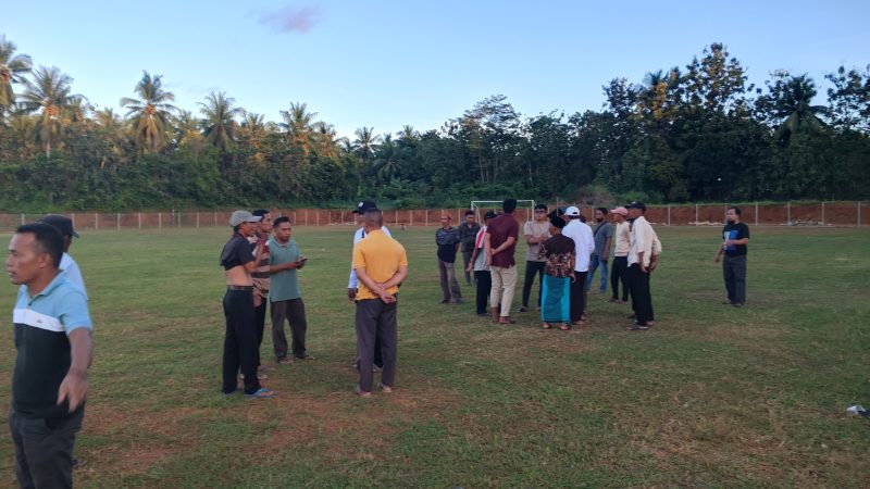 Semangat Baru Sepak Bola Kangean, Lapangan Gelora 14 November Resmi Disiapkan