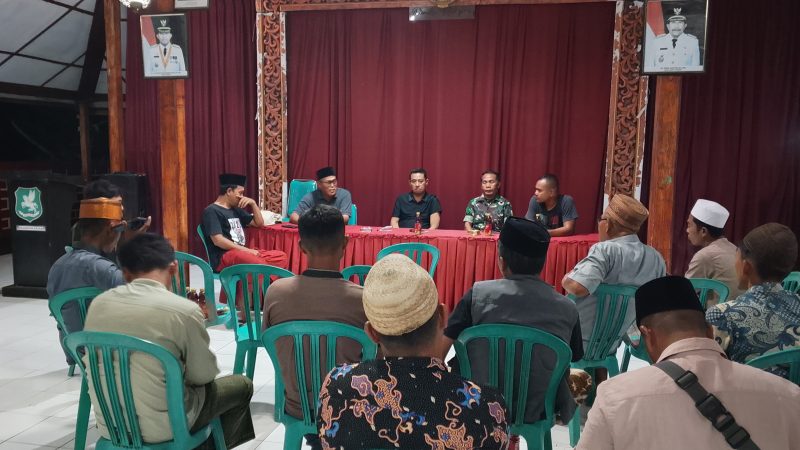 Kapolsek Arjasa Ajak Masyarakat Junjung Sportivitas Jelang Semifinal Putra Mandiri vs Geslim di Lapangan Raden Soepeno