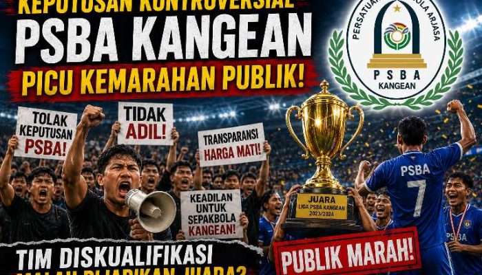 Keputusan Askuri Hamsani Cup 2026 Tuai Kecaman, Penyelenggara PSBA Kangean Dinilai Langgar Aturan Sepak Bola