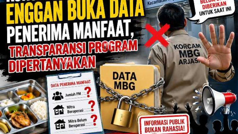 Korcam MBG Arjasa Enggan Buka Data Penerima Manfaat, Dugaan Jual Beli Titik Kian Jadi Sorotan
