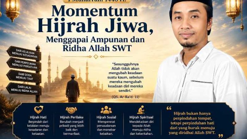 Menjemput Cahaya Hijrah, Ahmad Juhari Ajak Umat Islam Perkuat Iman di Tahun Baru 1448 Hijriah