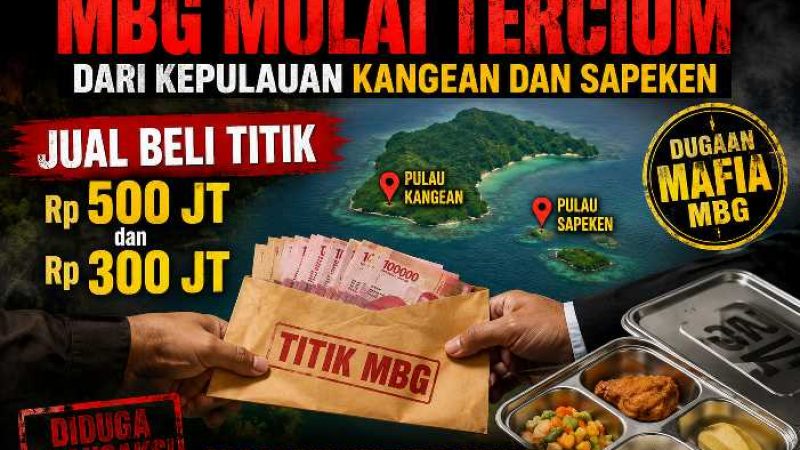 Bau Busuk MBG Mulai Menggurita di Kepulauan Kangean dan Sapeken, Dugaan Jual Beli Titik hingga Ketidaksesuaian Penerima Manfaat Jadi Sorotan