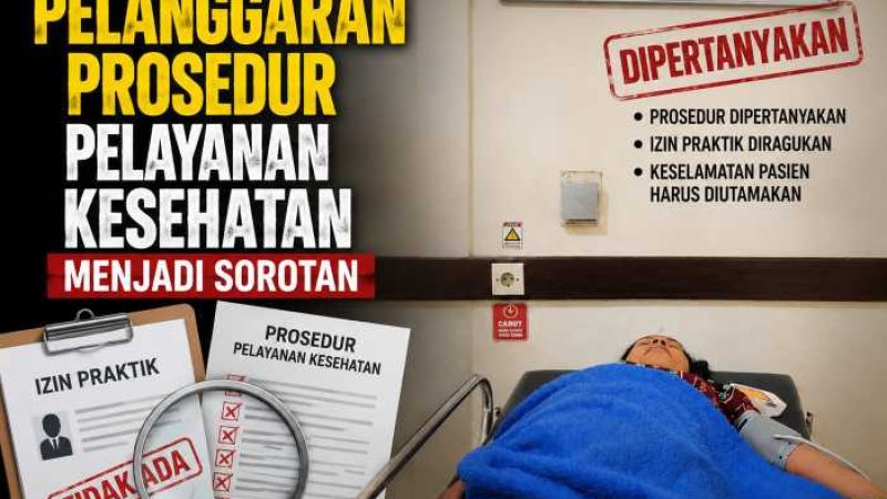 Dugaan Praktik Tanpa Izin dan Salah Obat Mencuat, Korban Dilarikan ke Puskesmas Arjasa