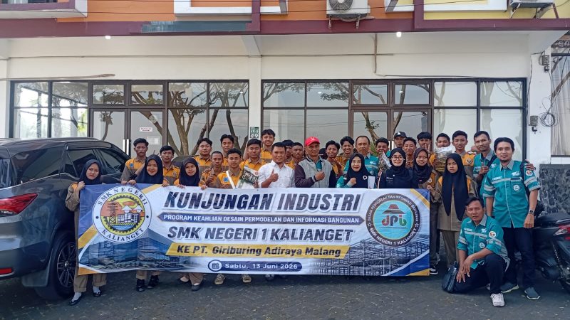 SMKN 1 Kalianget Perkuat Link and Match, Siswa DPIB Belajar Langsung di Proyek Konstruksi Malang