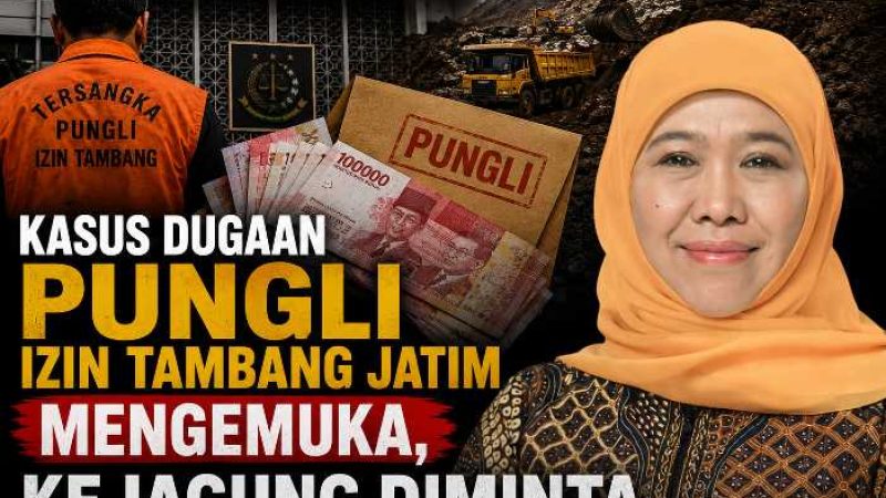 Pengungkapan Kasus Pungli Tambang Jatim Dinilai Belum Tuntas, Kejagung Diminta Ambil Alih
