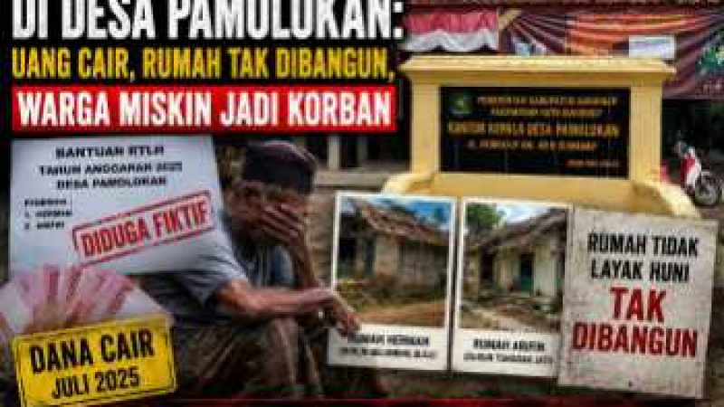 Dari BUMDes hingga RTLH, Dugaan Penyimpangan Anggaran Desa Pamolokan Kian Menggunung
