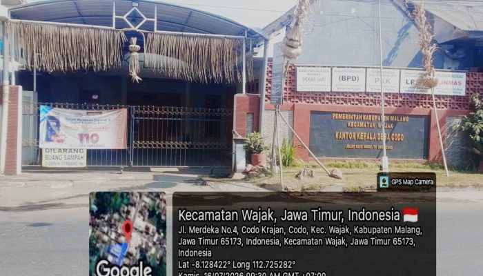 Pelayanan Publik Dikorbankan? Kantor Desa Codo Tutup Saat Jam Kerja, Camat Wajak Disorot Dinilai Terlalu Lunak.