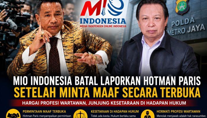 Dari Polemik ke Permintaan Maaf: MIO Tegaskan Wartawan Bukan Objek Pelecehan