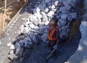Dugaan Mark Up Proyek Dinding Penahan Jabung Mencuat, Inspektorat dinilai “Tutup Mata”