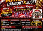 Semarakkan HUT RI ke-81, Alun-Alun Arjasa Siap Bergoyang! Lomba Karaoke Dangdut dan Joget Se-Kepulauan Kangean Berhadiah Jutaan Rupiah