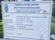 Anggaran Misterius Hingga Transparansi; Proyek PU Bina Marga Provinsi 1,2 M Patut Dipertanyakan