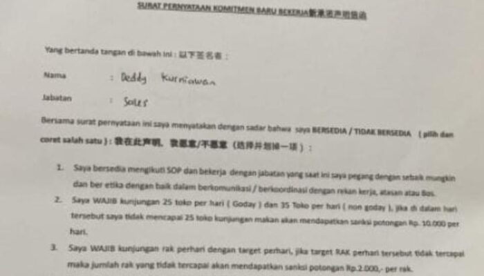 Pekerja Geram! Adanya “LONDO IRENG” Oknum Pengacara Semena mena Diduga Back Up PT MJJ, Abaikan Hak Upah Pekerja