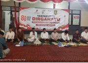 BREAKING NEWS: Malam Tasyakuran HUT ke-81 RI Digelar di Halaman Kantor Kecamatan Arjasa, Camat Subiyakto Ajak Masyarakat Bersatu