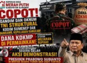 Presiden Prabowo Subianto Diminta Tidak Hanya Membaca Data di Meja Istana: Dana KDKMP Kabupaten Sumenep Tak Kunjung Cair, Birokrasi Kodim/0827 Sumenep Disorot Tajam, Aktivis: Segera Menggelar Aksi Demonstrasi