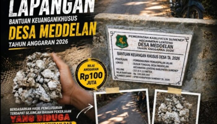 Proyek Pengaspalan BK Rp100 Juta di Tonggal Meddelan Disorot, Diduga Tak Sesuai RAB