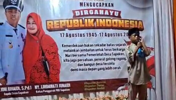 Pulau Ibadah Sapeken Bersholawat, Semarak HUT RI ke-81 dengan Lomba Adzan dan Nuansa Maulid Nabi