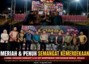 Semarak HUT ke-81 RI, Lomba Karaoke Dangdut dan Joget Resmi Dibuka di Alun-Alun Arjasa