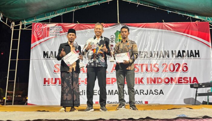 HUT RI ke-81 di Arjasa Meriah, H. Fahri Apresiasi Kerja Keras Panitia dan Warga