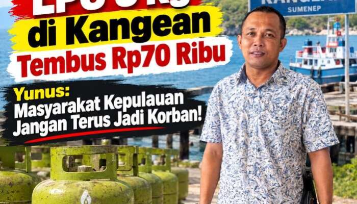 LPG 3 Kg Rp70 Ribu di Kangean, Pemerintah Kabupaten Sumenep Diminta Berpihak kepada Warga Kepulauan