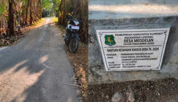 Aspal Cepat Retak, Dana BK Desa Meddelan Dipertanyakan: Audit Menyeluruh Jadi Tuntutan
